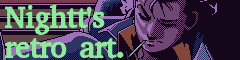 Banner image for the website nightt.neocities.org (Nightt's retro art)