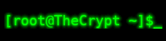 Banner image for the website thecrypt.neocities.org (The crypt)