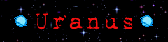 Banner image for the website uranus.nekoweb.org (uranus)